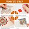 8-Piece Mandala Diamond Art Bookmark Kit – DIY Corner Bookmarks with Diamond Painting Accessories for Adults & Kids
